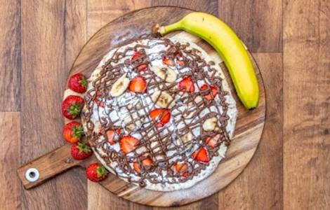 Lafiamma pizza restaurant Aberdeen Nutella Pizza