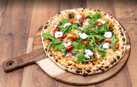 Lafiamma pizza restaurant Aberdeen Vegan Affair Pizza